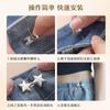 Pequeña estrella hebilla de cintura artefacto para moldear la cintura hebilla desmontable sin costura con aguja cintura de jeans cambio grande cintura de pantalones pequeños