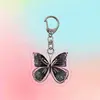 Chaveiro de Acrílico Colorido Borboleta Nova Primavera Transfronteiriço Estilo Ins Pingente de Mochila Fofo de Alto Valor