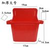 Caja Especial para Clavos, Cubeta para Clavos de Sitio de Construcción, Bolsa de Cintura, Caja de Herramientas Portátil, Caja Multifuncional de Doble Compartimento Extra Gruesa para Carpintería, Bolsillo para Clavos
