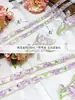 Encaje Glicina Iris Accesorios Bordado Pesado Bordado Manga Cuello Dinastía Han Borde de Cortina de Organza DIY