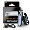 056 Lanterna Traseira para Bicicleta Carregamento USB Luz Estroboscópica Luz para Ciclismo Noturno Led Alto Brilho Luz de Alerta Acessórios para Bicicleta