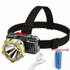 Linterna frontal de cabeza para exteriores, luz fuerte, impermeable, portátil, mini, brillante, de largo alcance, luz para pesca nocturna, LED, linterna frontal de iluminación recargable