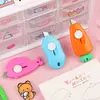 Caja mini de color cuchillo de papelería tamaño pequeño cuchillo de arte portátil cuchillo pequeño para estudiante cuchillo para desenvolver al por mayor