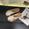 Meias Pantufas Baotou de Solado Grosso para Mulheres 2025 Novo Verão para Usar Fora Sandálias Slip-On Preguiçosas para Mulheres Pantufas Versáteis de Verão