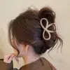 Poucos cabelos grampo de garra de tamanho médio para mulheres sensação de alta qualidade 2026 novo grampo de cabelo coque na nuca grampo tubarão acessório de cabelo