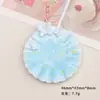 Acessórios de Resina Desenho Animado DIY Joias Disco com Borda Ondulada Cola de Creme Grampo de Cabelo Capa de Celular Fivela de Sapato Pingente de Chaveiro