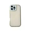 Bolsa Altamente Respirável Capa Anti-Queda para Celular Adequada para Apple 16Promax Tendência 15/14 Colorida Furo Fino Frame da Lente 12