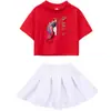 Disfraces de Cheerleading para Niños, Actuaciones Patrióticas de Tendencia Nacional, Ropa de Baile para Jardín de Infancia, Uniformes para Reuniones Deportivas de Estudiantes de Primaria, Verano