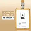 Placa de trabajo de aleación de aluminio Baoshi, juego de tarjetas con cordón para insignia personalizada, placa de trabajo personalizada, nombre de placa de trabajo, tarjeta de trabajo para el pecho