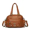 Bolso de Mujer 2026 Nuevo Estilo Bolso de Hombro de Cuero Suave Textura Versátil Bolso Cruzado para Dama Gran Capacidad Ligero Bolso de Madre para Mujer