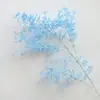Venda Quente Grama de Rosa Realista Flores de Casamento de Alta Qualidade Materiais Decoração de Salão de Casamento Acessórios para Arranjo de Flores de Teto Flores Artificiais de Plástico
