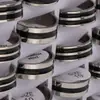 Anillo de acero inoxidable con goteo, tamaño mixto, para hombre, venta caliente transfronteriza, moderno, para mujer, anillo de acero de titanio, venta al por mayor directa de fábrica