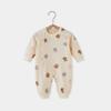 Mono de bebé primavera, otoño e invierno de algodón puro, ropa de otoño, pijama de manga larga para bebé, ropa para recién nacido, ropa de otoño