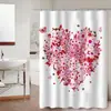 Cortina de Ducha Amazon Nueva Decoración de Baño Transfronteriza Tela Estilo Europeo Nuevo Poliéster Estampado Cortina Divisoria Cortina de Ducha Zhejiang