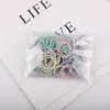 Diadema Casual Femenina Estilo K Anillo para Cabello Fino Popular Ins Cabello Banda Elástica Pequeña Diadema Elegante para Niña Cuerda para el Cabello