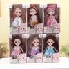 Bonecas Exclusivas de 17cm com Múltiplos Articuladores e Peças Intercambiáveis Princesa Fantasia Nova Boneca Conjunto de Brinquedos para Meninas