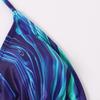 Traje de baño de una pieza con protección solar de manga larga europeo y americano 2026 Bikini sexy de tres piezas estampado estilo Ins Aliexpress