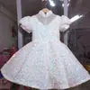 Aliexpress Vestido de Princesa para Niñas Modelo Brillante Pasarela Cumpleaños Vestido de Noche Dama de Honor Traje de Actuación