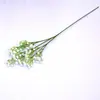 Flor Artificial Gipsofila High-End Flor Falsa Única PU Flor de Cola Macia Buquê de Casamento Buquê com Toque Real Ornaments Atacado