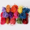 Venta directa, gran oferta, cuerda de cera de 1-2 mm, color de Corea del Sur, para collares y pulseras, cuerda de cuero, cuerda tejida a mano DIY