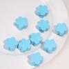 Contas Acrílicas Creme com Furo Grande Estrela de Cinco Pontas Flor de Ameixa Coração Contas Feitas à Mão DIY Caseiro Corrente para Celular Chaveiro Joias