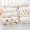 Versão coreana manta de gaze de 2 camadas bolsa fina para bebê toalha de banho de algodão infantil única lençol para cobrir bebê para sair