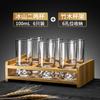 XYT Dos Dos Dos Copa de Vino Blanco traje Hogar Lujo Ligero Cristal de Cristal Jinshan con Escala Una Dos Copa
