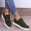 Comércio exterior nova primavera e verão sapatos femininos de sola grossa casual sapatos de camada única plus size lace-up sapatos de viagem sapatos de moda estudante board