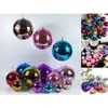 Nueva Bola de Espejo Reflectante Colorida de 8cm-1m Decoración de Bola de Navidad para Fiesta Fiesta de Noche KTV Bar Disco