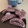 YHJ accesorios para el cabello nuevo acetato estampado de leopardo pinza para el cabello de alta calidad pinza para el cabello grande pinza de tiburón trasera para mujer tocado pinza para el cabello