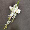 Venta al por mayor de fábrica Orquídea danzante de cinco ramas Flor de simulación de boda decoración de boda arreglo floral muebles de mesa para sala de estar en casa