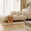 Chaise Longue Estilo Cream Nórdico Sala de Estar Pequeno Apartamento Quarto Cadeira de Lounge de Caxemira Pousada Hotel Varanda Sofá Preguiçoso