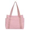 Simples College Style Estudante Crossbody Bag Mulheres Commuter Grande Capacidade Nylon Pano Shoulder Bag Cross-border Moda Cross-body Bag