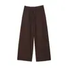 Comercio Exterior 2025 Verano Europeo y Americano Traje Nuevo Camisa de Manga Larga 2183064 Popelina Pantalones Casuales de Pierna Ancha 2183065
