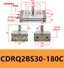 Configuración de Mesa Cilindro Giratorio CRQ2BS/CQ2BS10/15/20/30/40-90C/180C Grados Amortiguación de Aire