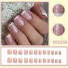 Exportación europea y americana, arte de uñas único y elegante para el uso diario, longitud media, fábrica original, disponible al por mayor, productos terminados