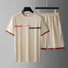 Conjunto Esportivo Casual Masculino, Terno Casual de Alta Qualidade Masculino, Nova Marca Tendência 2026 Camisa Polo Esportiva de Manga Curta