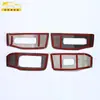 Adecuado para Modelos Nio 24 Lado L60 Elevación de Cristal Panel de Acero Inoxidable Lentejuela Modificación Interior Accesorios para Coche