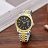 Reloj para hombre marca Casaro negocios simple moda tendencia calendario correa de acero de alta gama impermeable para hombre exquisito