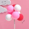 Estilo Coreano Celebridade da Internet Ins Banner Arco de Amor Colorido Logo Simples Versátil Criativo Decoração de Bolo de Aniversário Plug-in