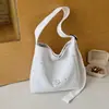 Bolsa tote de moda artística estilo coreano para mulheres, novo modelo de primavera 2026, bolsa de ombro e transversal de grande capacidade para o dia a dia