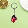 Llavero Creativo Serie Dragon Ball Xiyin PVC Goma Suave DIY Decorativo Llavero Mochila Escolar Moda Llavero Coche