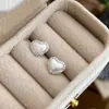 Pendientes Cuadrados Cepillados de Plata de Ley S925 para Mujer, Moda de Lujo Accesible Ropa de Trabajo, Pendientes Versátiles Elegantes Estilo Ins Nicho Simple