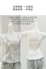 Camisole Sexy Refletiva com Lantejoulas para Menina Sexy, com Bojo, Costas Pregueadas, Corte Justo, Pode Ser Usada por Dentro ou por Fora