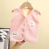 Chaleco para Niños Estilo Occidental Chaleco de Terciopelo para Niñas para Otoño e Invierno Chaleco Cálido para Bebé Chaleco Grueso para Niños para Ropa Exterior