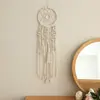 Tapeçaria de Folhas Tecida à Mão Bohemia Transfronteiriça Decorações para Sala de Estar Quarto Decoração de Parede Tapeçaria Grande