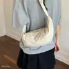 Nova Bolsa Estilo Coreano para Mulheres, Adequada para o Trabalho e Estudantes que Frequentam Aulas, Bolsa Transversal Casual Leve de Grande Capacidade, Bolsa Leve Tipo Bolinho 2026