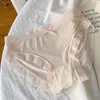Roupas íntimas de renda femininas sem costura Seda Gelo Quente Puro antibacteriano algodão puro entrepernas sexy cintura média femininas respiráveis finas