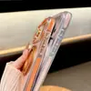 Funda magnética de cristal de hielo para iPhone 18 Promax con soporte giratorio, funda protectora anti-caídas de dos colores para Apple 17
