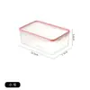 Caja Transparente Sellada para Conservar Frescura Caja de Almacenamiento para Refrigerador de Grado Alimenticio Caja para Porcionar Frutas, Verduras y Carne para Congelador Doméstico con Tapa Múltiples Tamaños